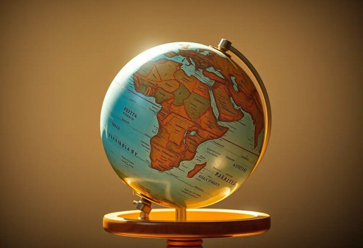 Globe montrant les pays où la GPA est autorisée