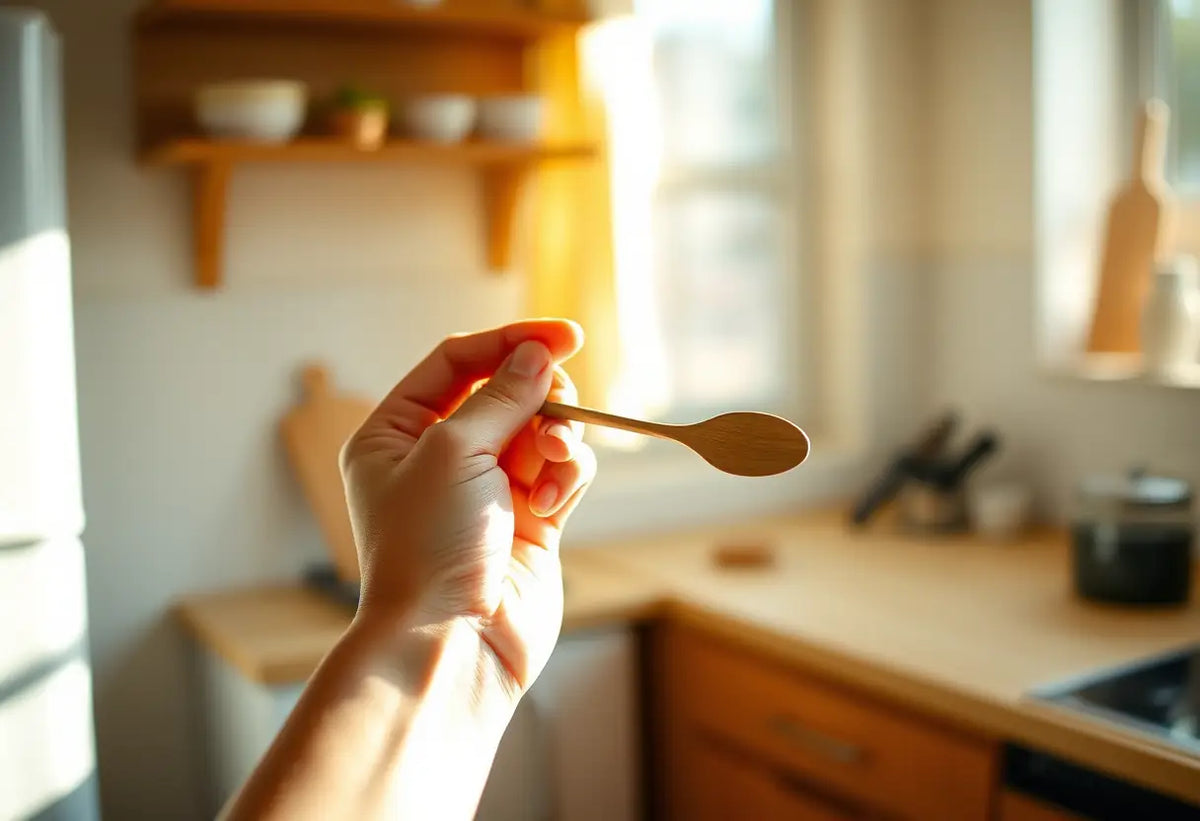 Main focus sur la douleur du bras après l'implant