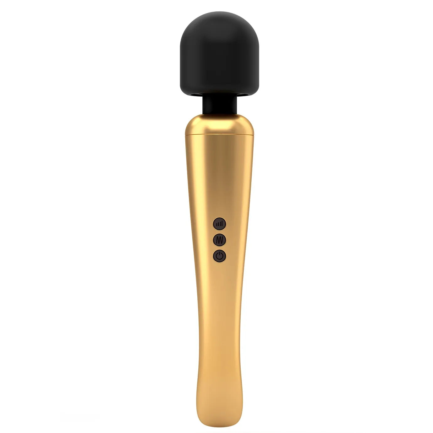 Stimulateur clitoridien rechargeable Megawand or 20 modes silicone puissant ergonomique