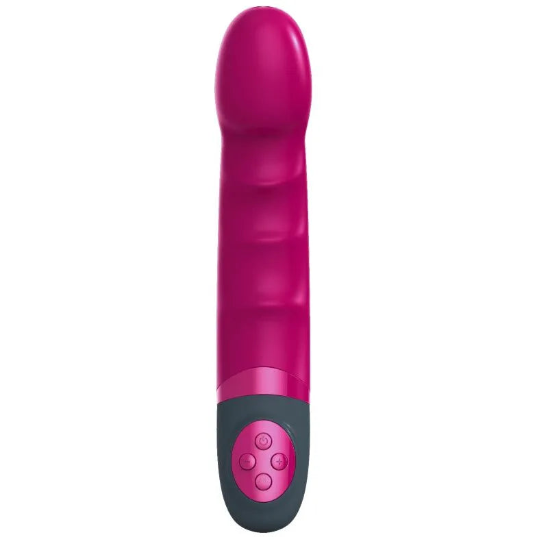 Vibromasseur silicone 10 vitesses stimulation point G double moteur Dorcel