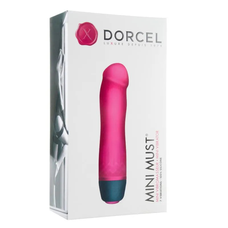 mini vibromasseur silicone douceur intense vibrations sept modes compact discret portable ergonomique rose sûr puissant silencieux