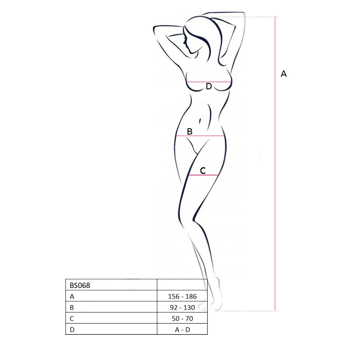 Bodystocking rouge résille élastique, taille unique, effet seconde peau, séduction et confort, marque Passion.