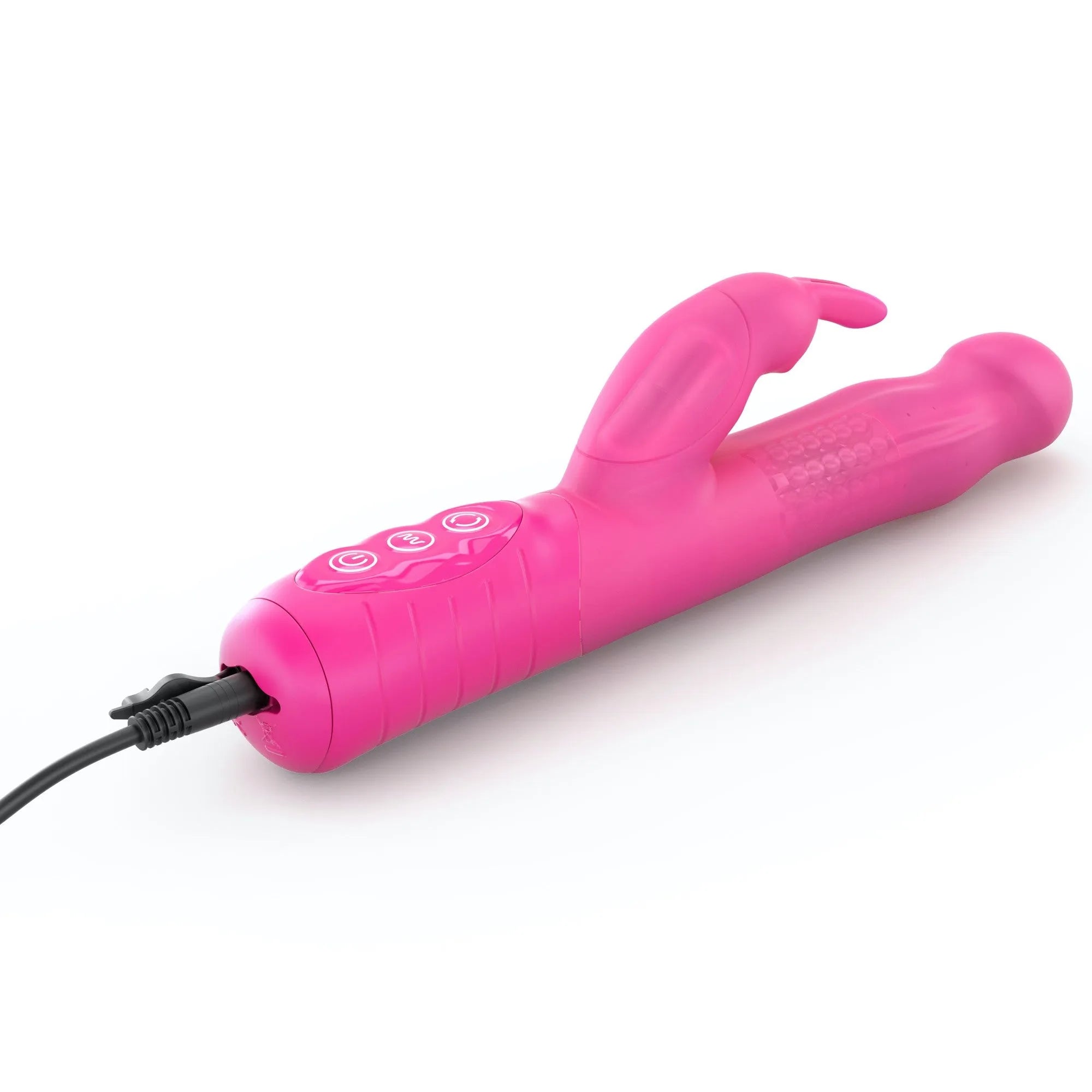 Vibromasseur rechargeable waterproof Dorcel Baby Rabbit magenta silicone 7 modes