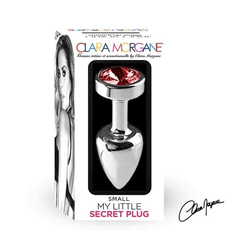 plug anal aluminium rouge élégant lisse résistant étanche compact léger discret 7cm hauteur 25mm diamètre débutants expérimentés