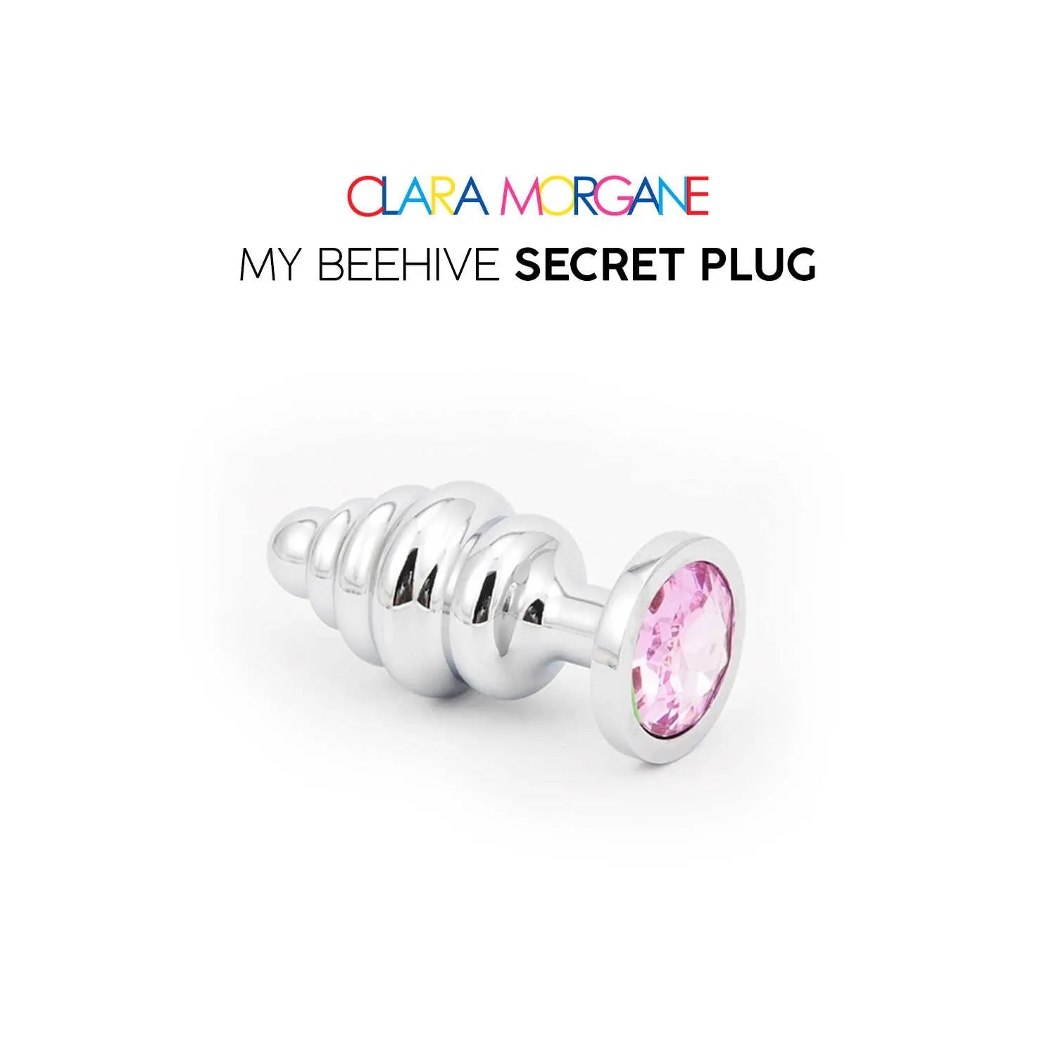 Bouchon anal aluminium rose poli, forme ergonomique, taille petite à grande, confort intime, nettoyage facile.