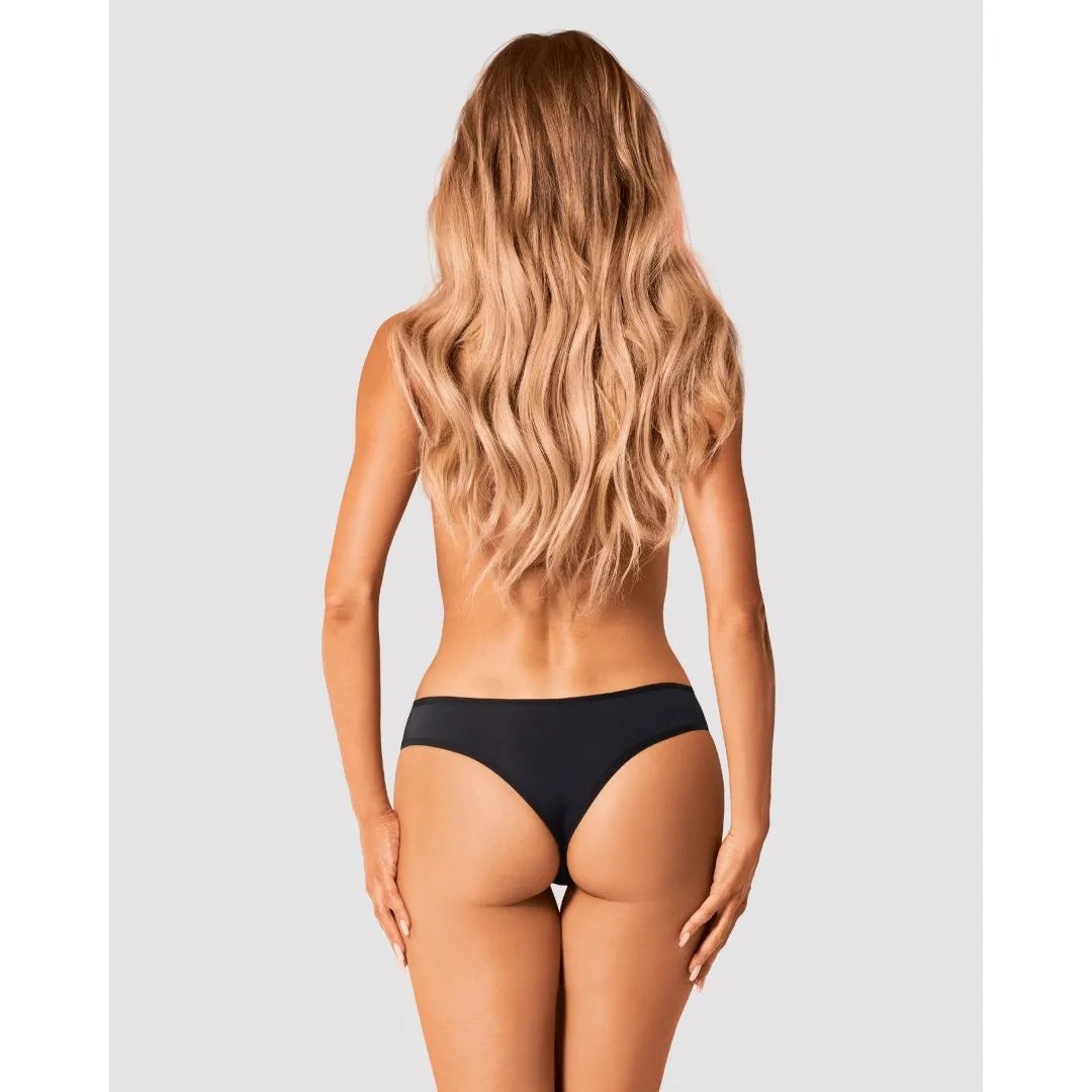 Culotte noire Bella Rou en tulle fleuri brodé, bijou élégant, confortable et raffinée pour un style féminin et séduisant.