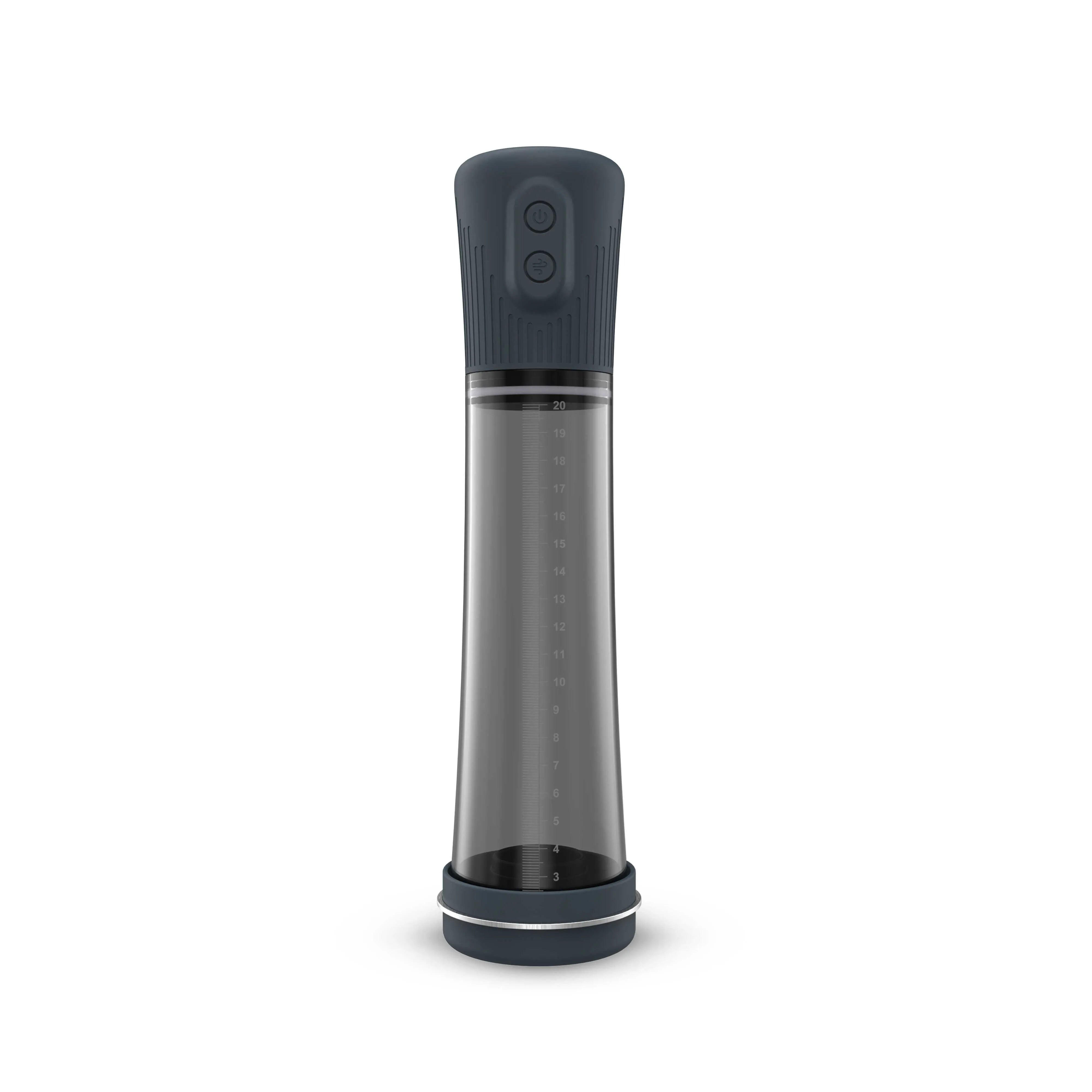 Hydro Dorcel pompe pénis eau air silicone rechargeable graduée trois tailles manches tube transparent mesures autonomie silencieuse discrète ergonomique confortable
