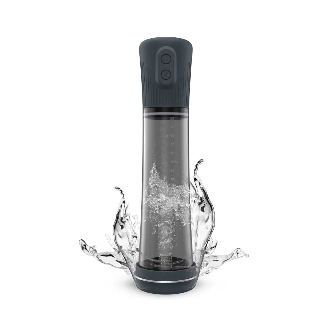 Hydro Dorcel pompe pénis eau air silicone rechargeable graduée trois tailles manches tube transparent mesures autonomie silencieuse discrète ergonomique confortable