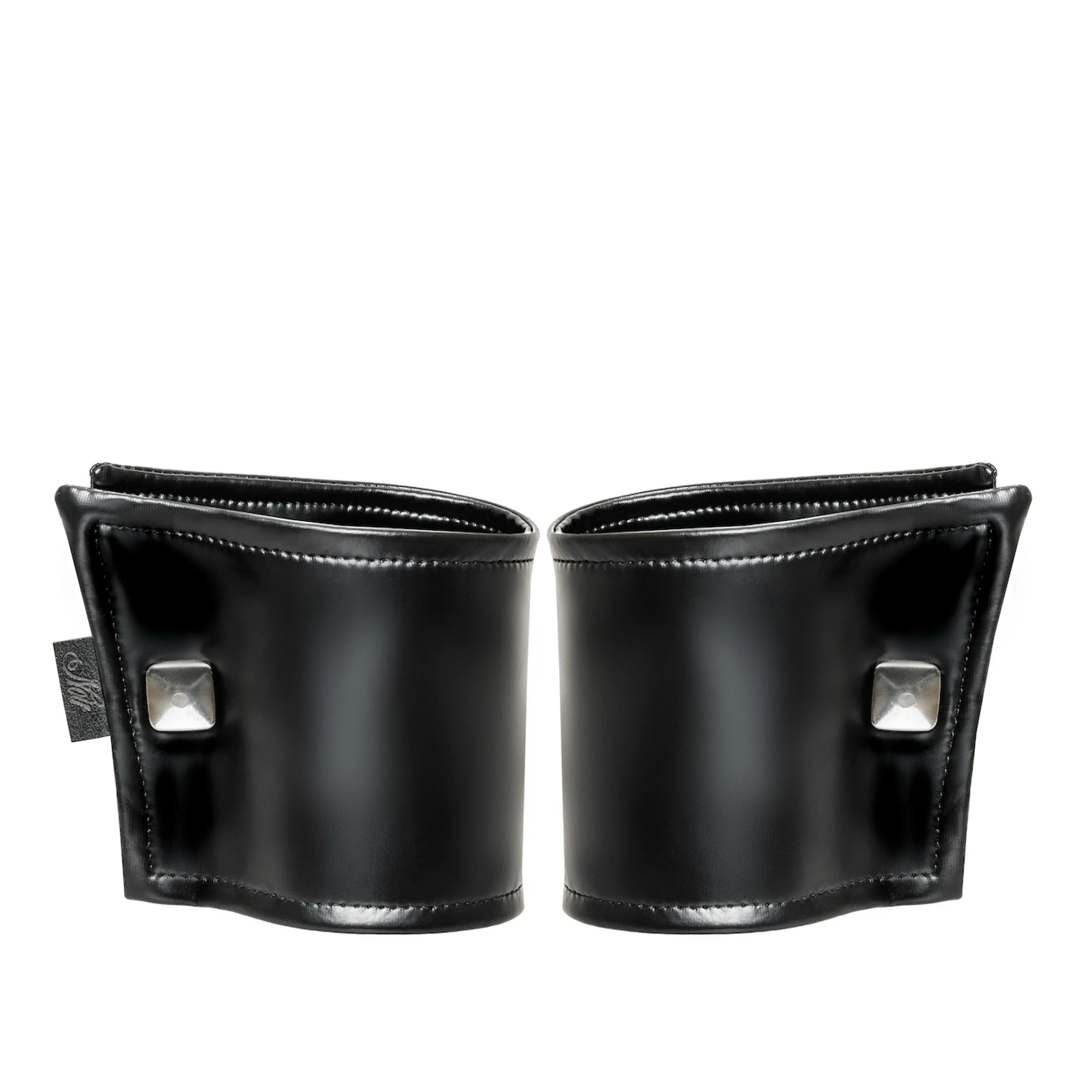 Portefeuille poignet noir élastique homme avec fermeture éclair cachée
