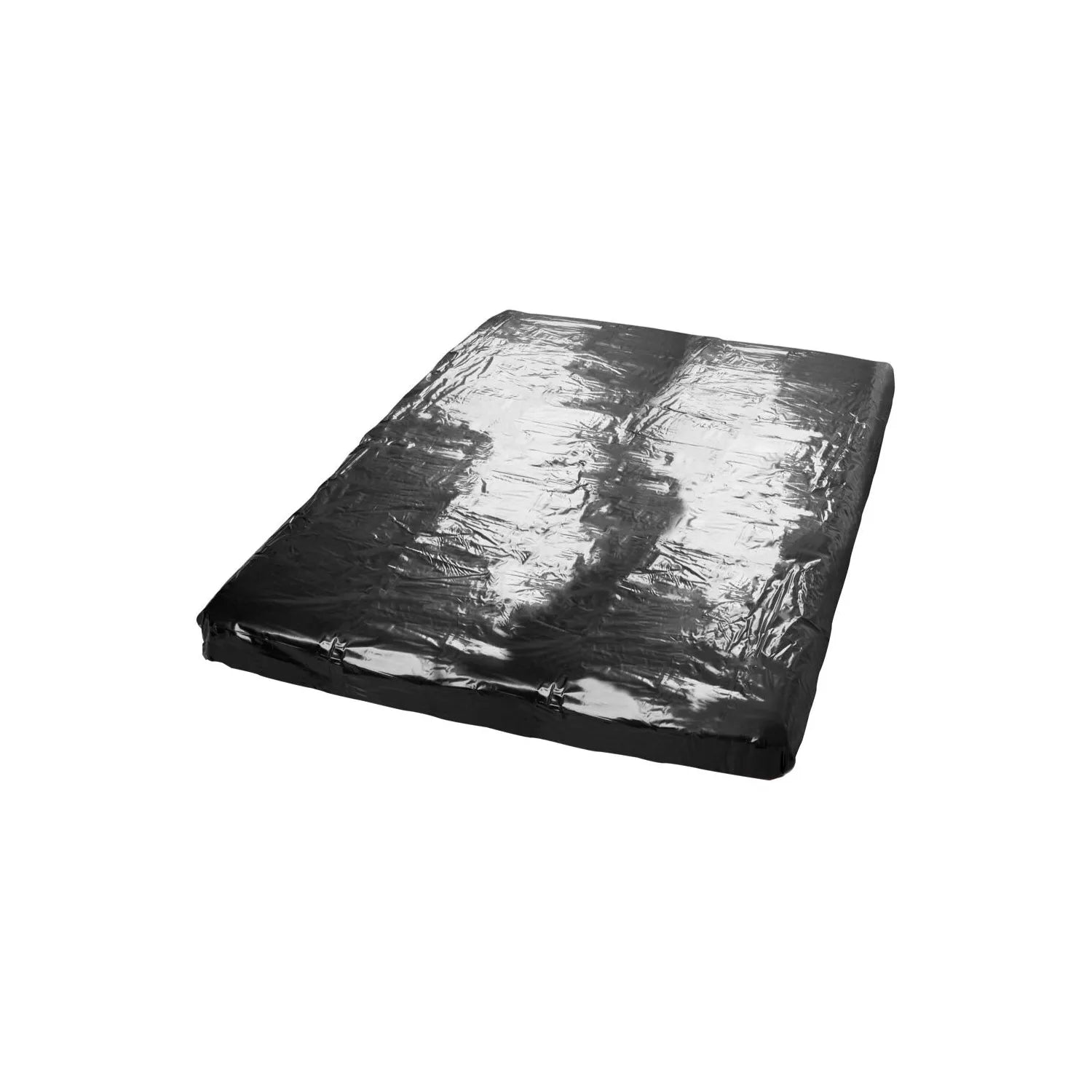 drap lit noir PVC résistant durable lavable nettoyable ourlet élastique antitache compatible huiles mousses sensuel élégant grand
