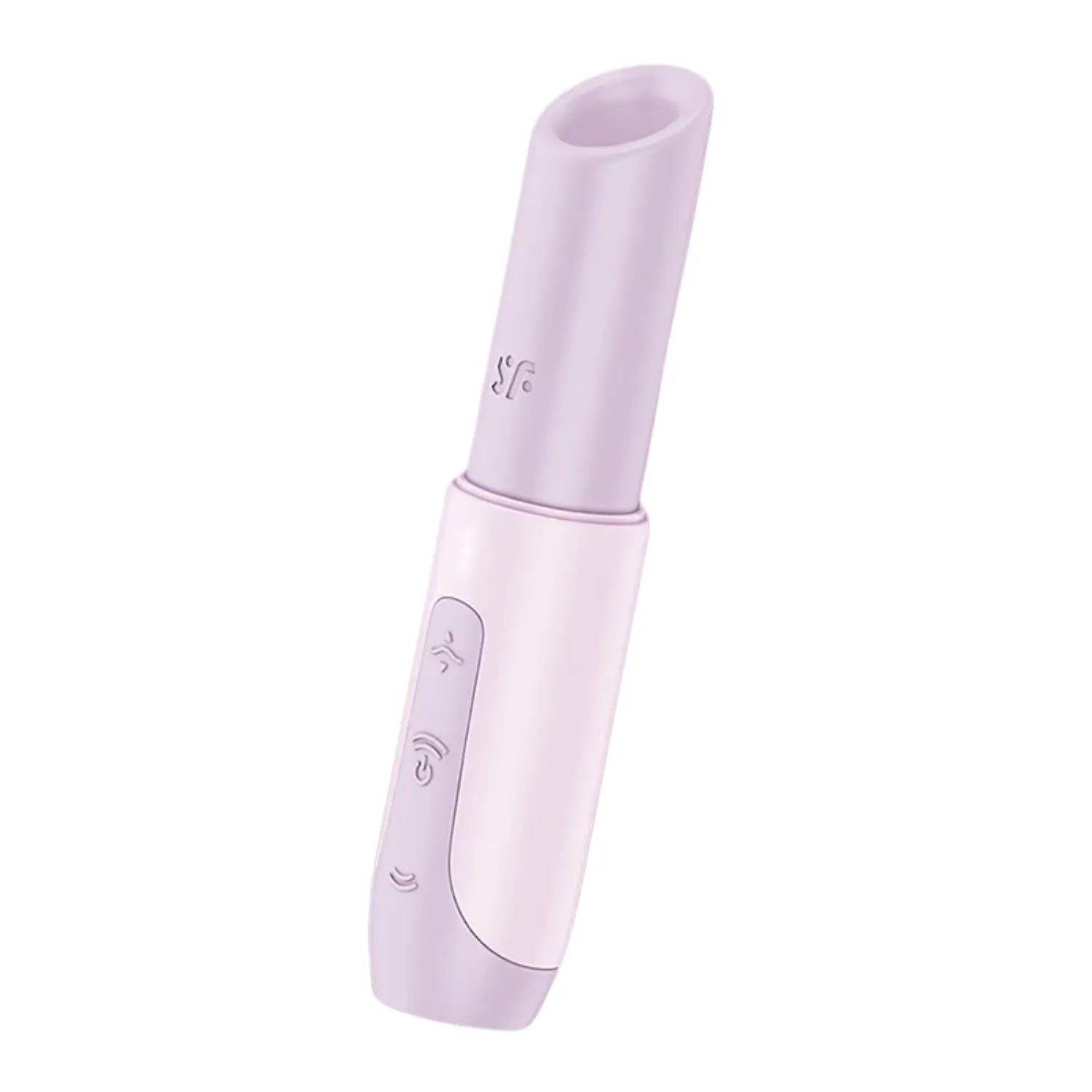 Stimulateur clitoridien Secret Kiss discret, compact, silencieux, intensité réglable, étanche, rechargeable USB-C, silicone doux pour la peau, design rouge à lèvres