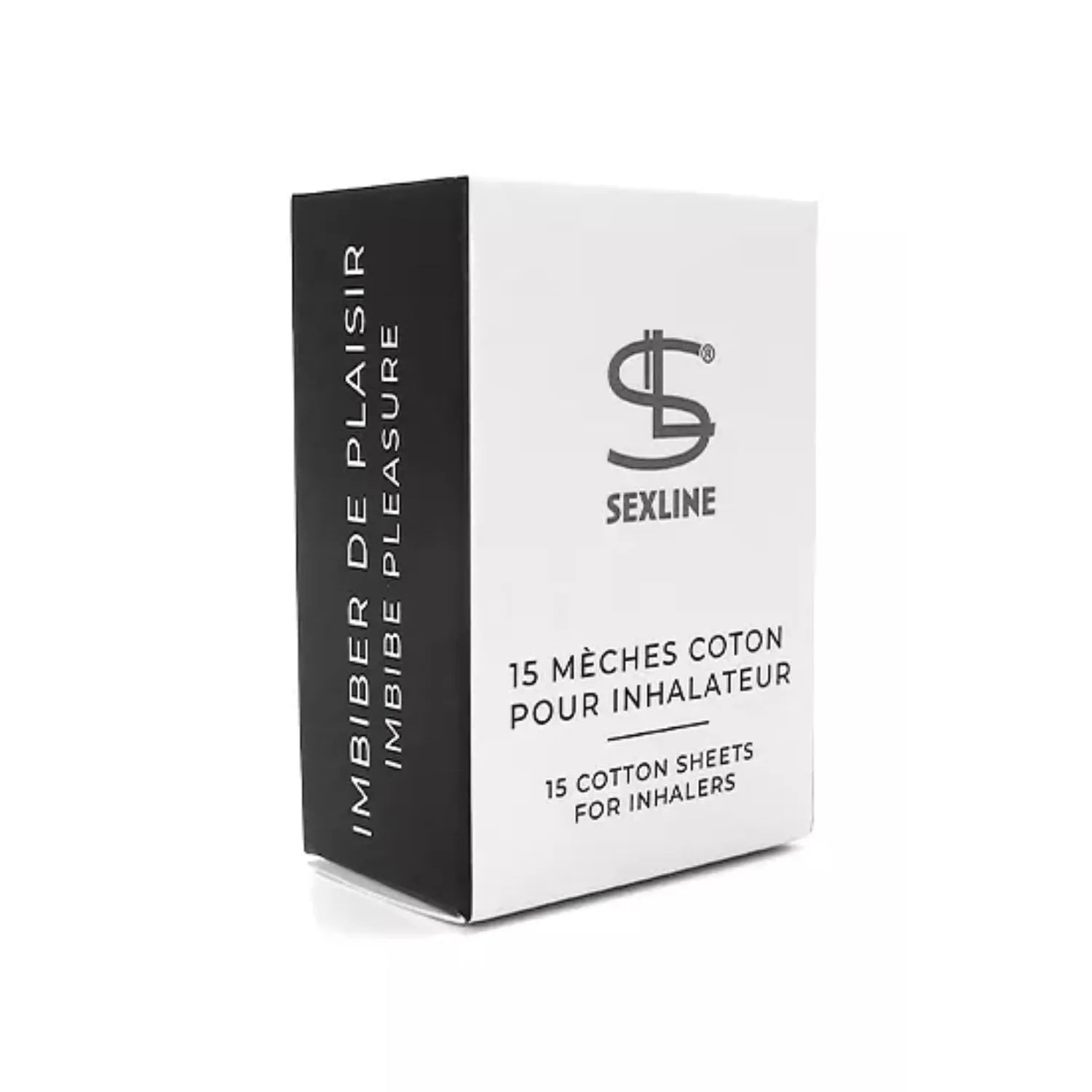 Pack Recharge Hygiénique 15 Mèches Coton Pur Inhalateur Stimulant Euphorisant Sexline Compatible Jetables Hygiène Diffusion Optimale Qualité Supérieure Blanc Pratique