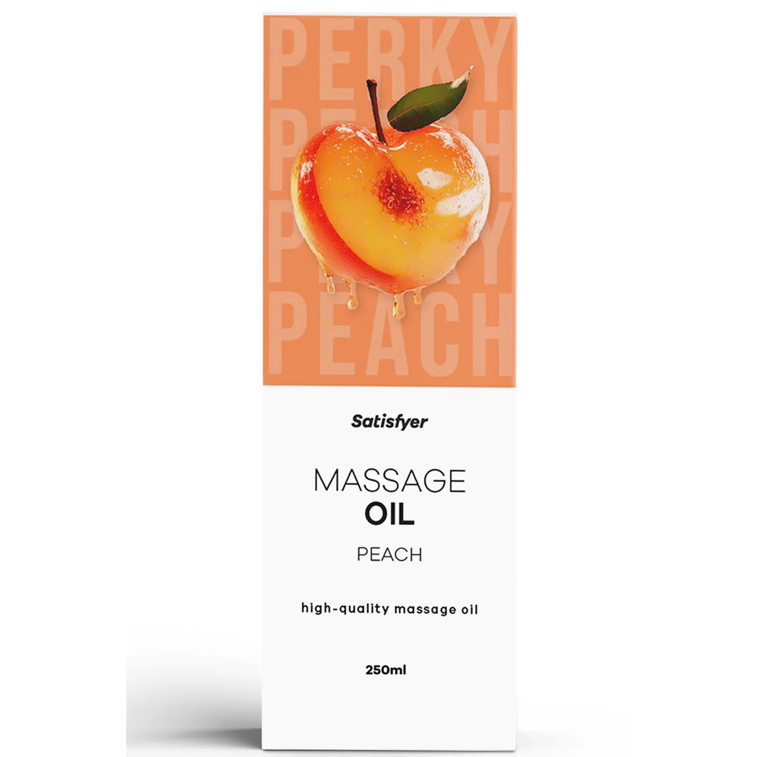 Huile massage sensuelle pêche 250ml qualité huiles végétales nourrissante hydratante soyeuse non grasse parfum subtil romantique intime couple portable luxueuse