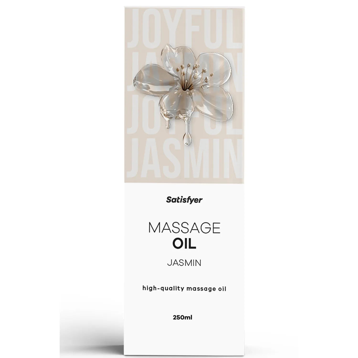 huile massage jasmin sensorielle florale aphrodisiaque nourrissante relaxante romantique intime discrète soyeuse durable 250ml élégante couple cadeaux