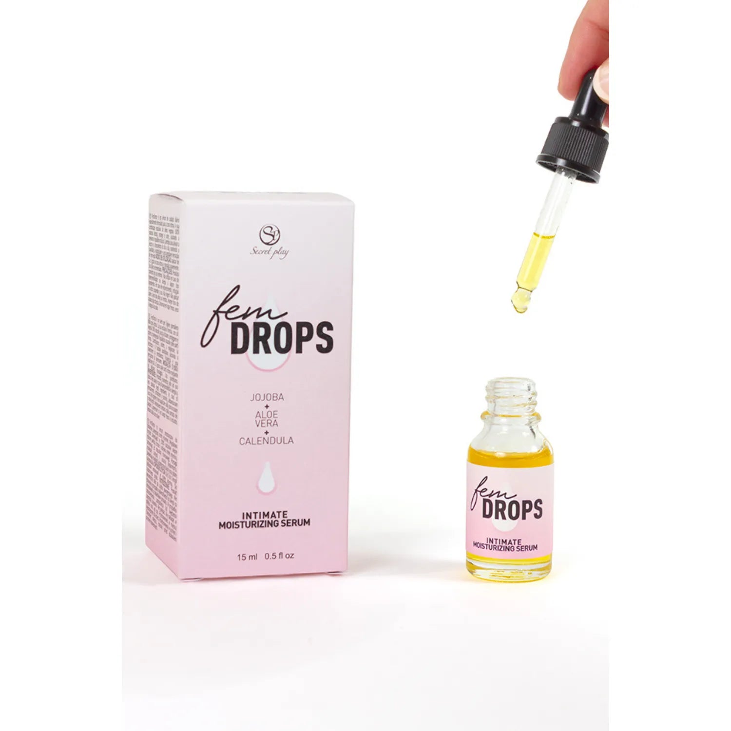Sérum intime hydratant huiles végétales peaux sensibles effet apaisant quotidien