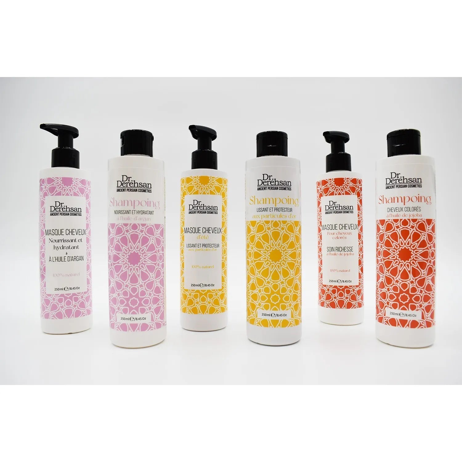 Masque capillaire naturel huile jojoba cheveux colorés protection éclat réparation 250ml