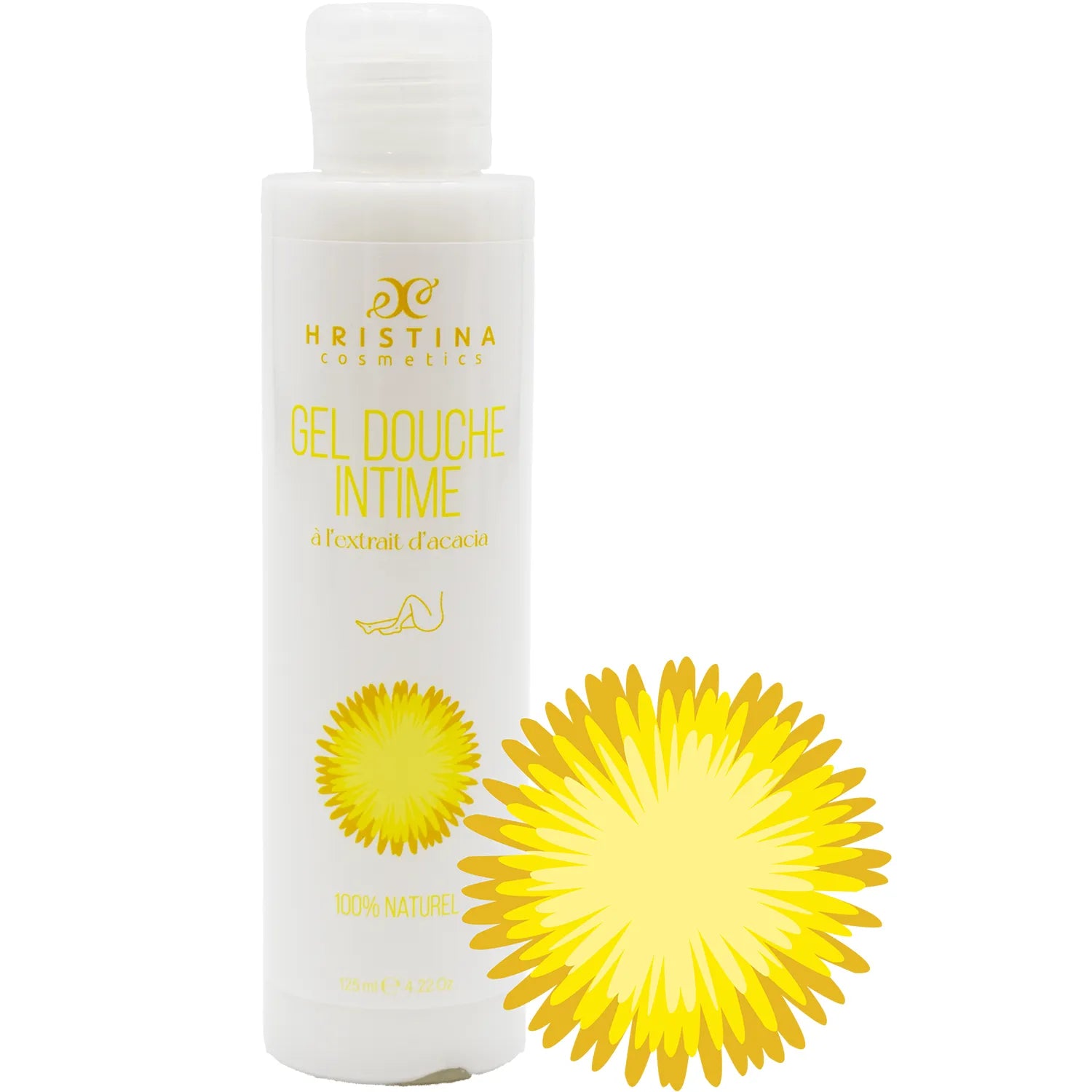 Gel douche intime naturel acacia peaux sensibles pH équilibré confort fraîcheur