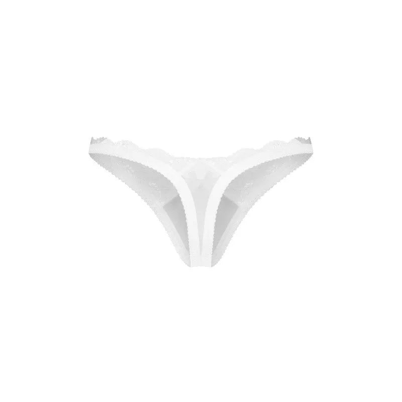 String classique blanc semi-transparent dentelle nœud décoratif Weddya