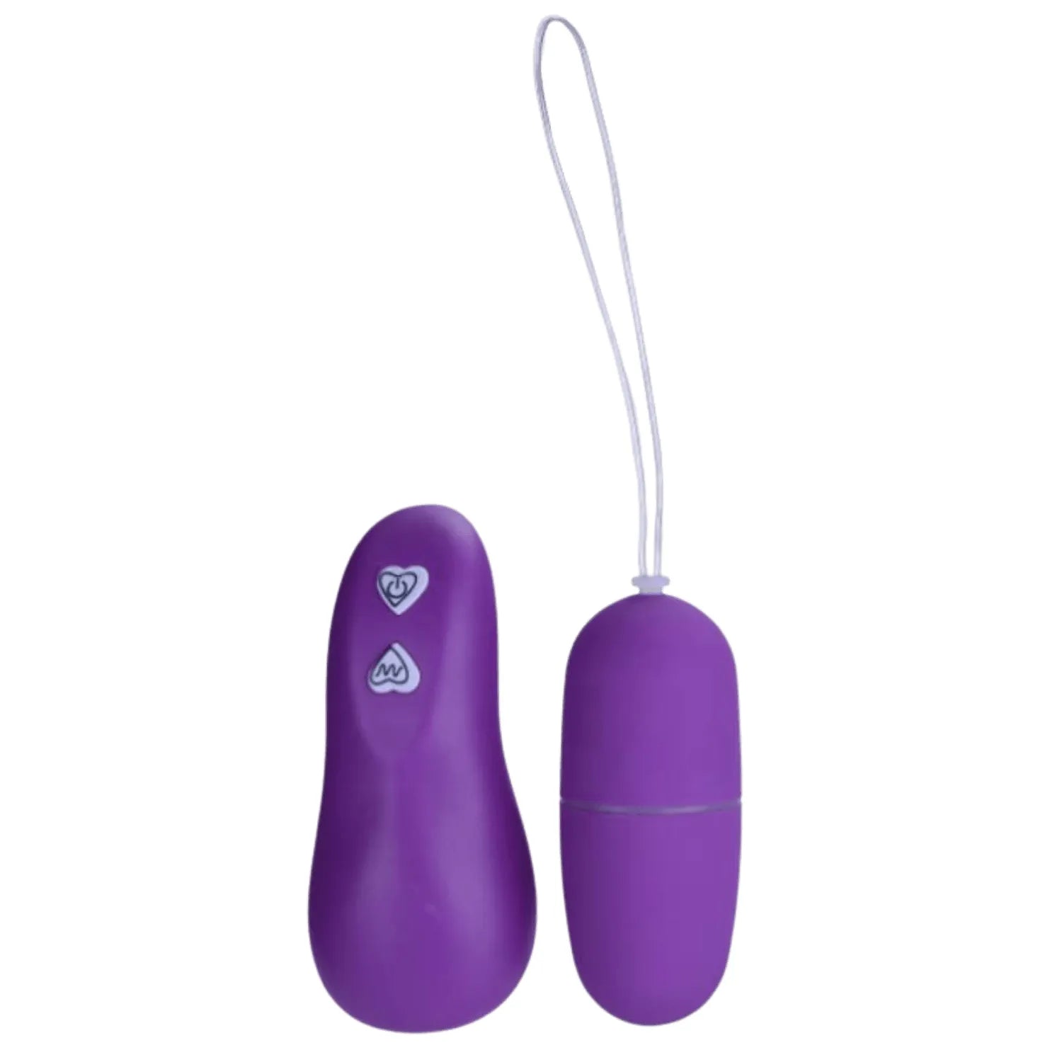 Œuf Vibrant Télécommandé Violet Mat 7 Modes Plaisir Discret Couples