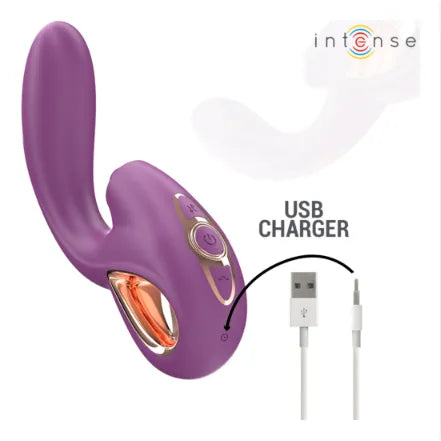 vibromasseur LALI pointg incurvé ergonomique poussée automatique vibrations puissantes stimulation ciblée silicone médical hypoallergénique étanche rechargeable silencieux immersif personnalisable orgasmique