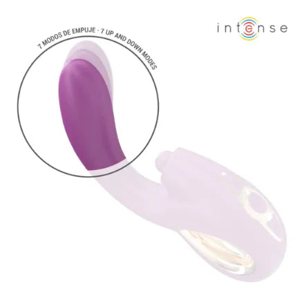 vibromasseur LALI pointg incurvé ergonomique poussée automatique vibrations puissantes stimulation ciblée silicone médical hypoallergénique étanche rechargeable silencieux immersif personnalisable orgasmique