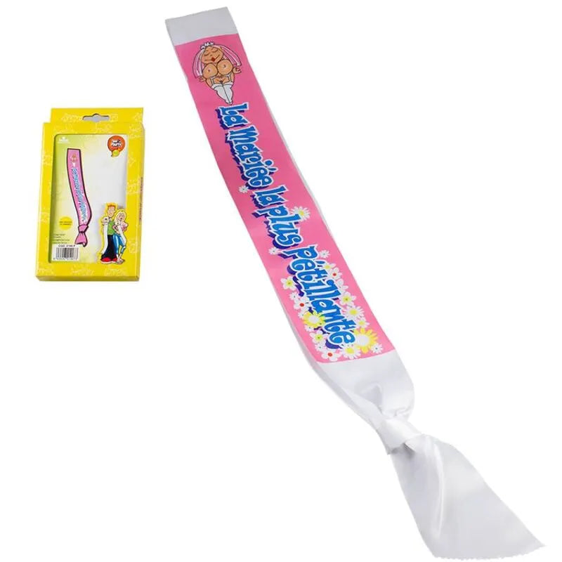 Accessoire humoristique EVJF adultes festif original rigolo complice convivial qualité fabrication Espagne Femarvi réutilisable léger coloré souvenir