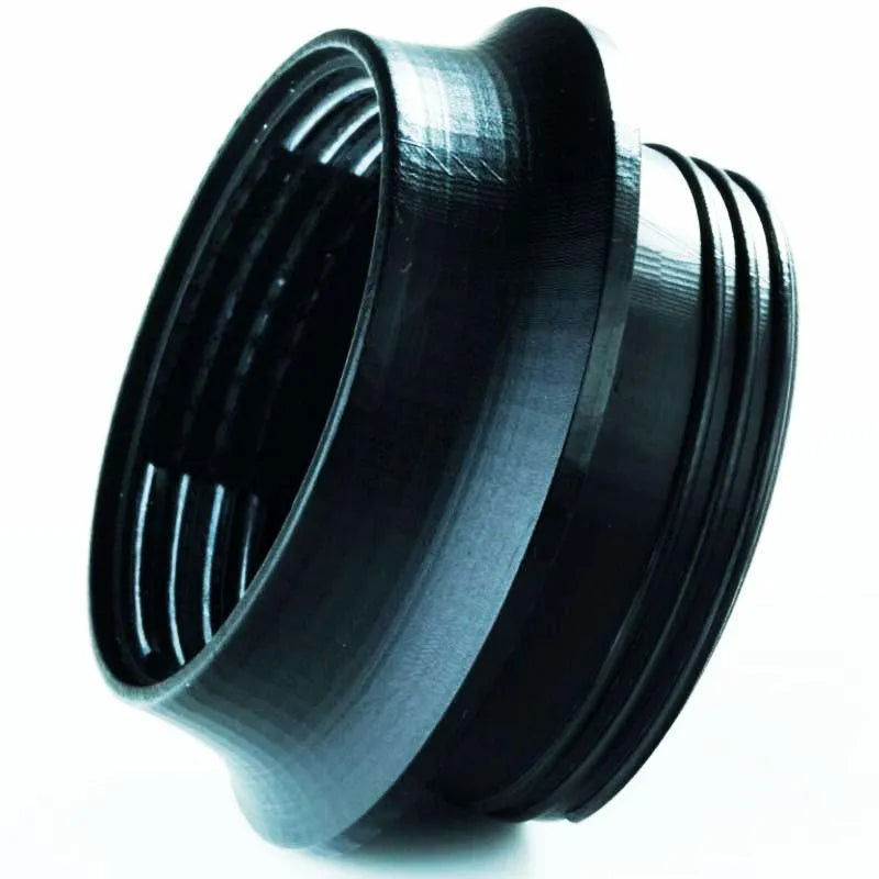 Adaptateur douche noir pour Fleshlight Flight, fixation mains-libres, étanche, ergonomique, support adhésif sécurisé.