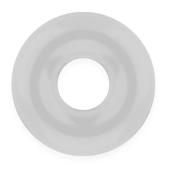 Anneau pénien gris TPE hypoallergénique, ergonomique, compression uniforme, prolongateur d'érection, stimulation intime.