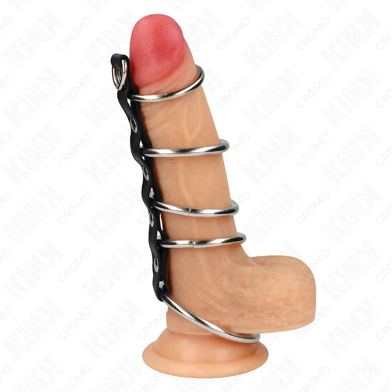 anneaux péniens cuir ajustable BDSM cuirvéritable cuirvegan sangles réglables pinces tétons confort sécurité durable élégant noir marron rouge