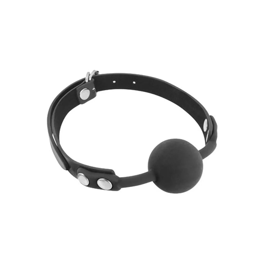 baillon boule silicone hygiénique confortable réglable sangle ajustable sécurité adaptable circonférence 42 57 centimètres qualité supérieure finition durable entretien facile
