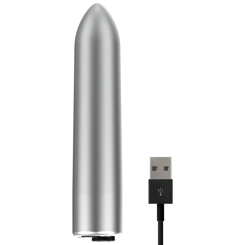 balle vibrante compacte rechargeable usb dix modes discrète portable puissante silencieuse sans phtalates sécurisée hypoallergénique 85mm 17mm