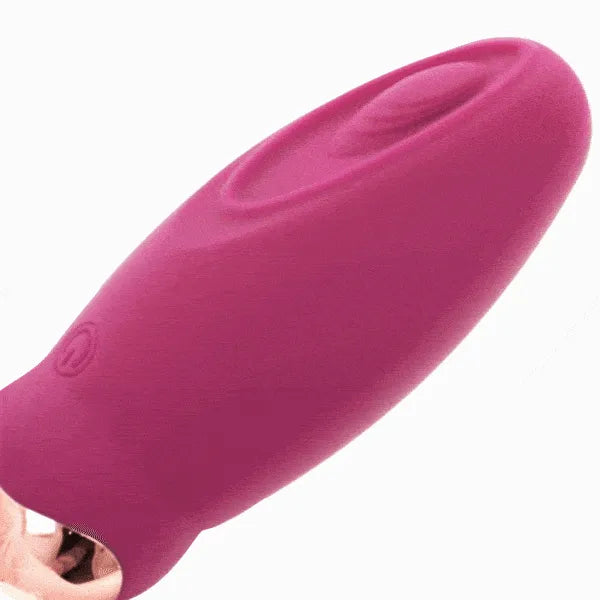 Balle vibrante rose en silicone hypoallergénique, compacte, stimulation point G, télécommande sans fil, 10 modes vibrations.