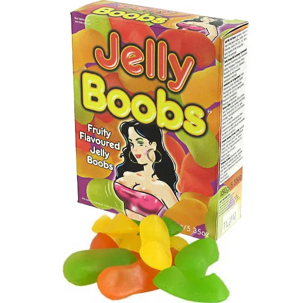 bonbons fruités coquins adultes formes seins goût intense texture fondante format 150 grammes partage soirée gourmande originale