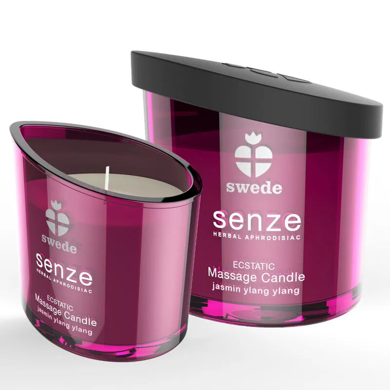 bougie massage parfumée jasmin ylangylang sensuelle envoûtante huile soyeuse nourrissante hydratante naturelle soja coco karité