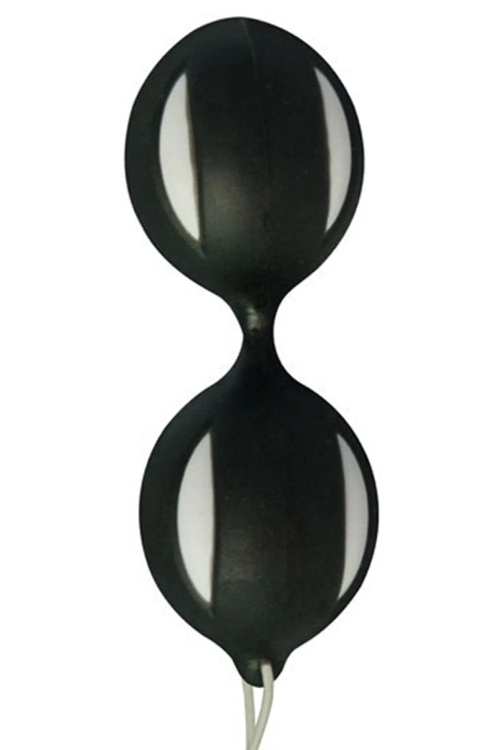 Boules de Geisha noires et blanches, silicone médical, ergonomiques, 95mm, stimulation périnée, étanches.