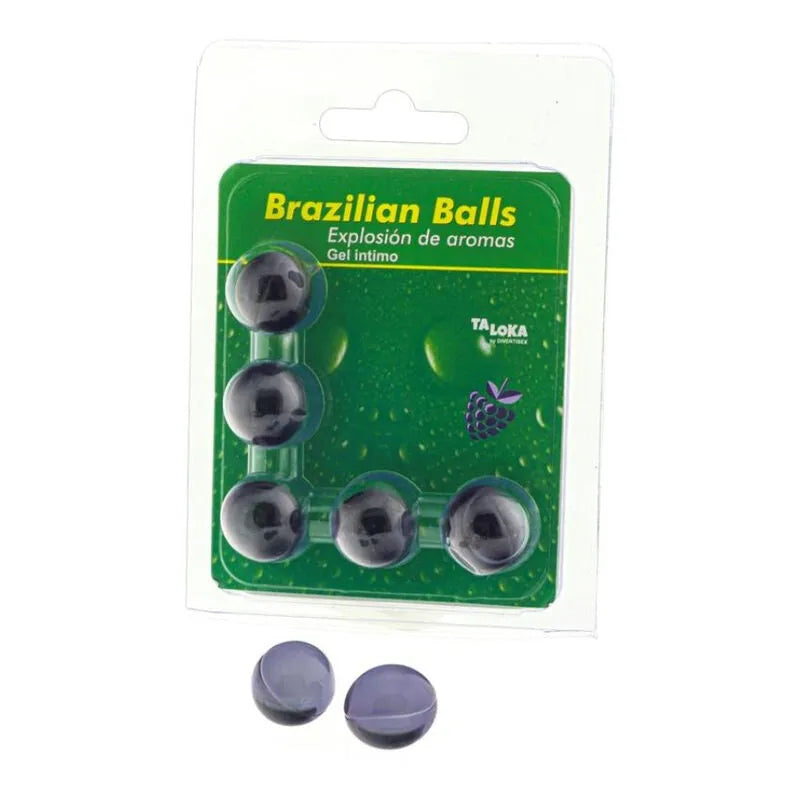 Boules Brésiliennes lubrifiant parfumées baies sensorielles dissolvantes chaleur corporelle arôme enivrant soyeux massage sensuel polyvalentes anal vaginales huileuse noncompatible préservatif