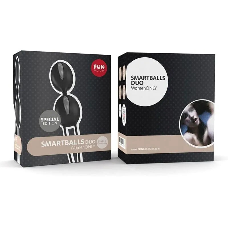 Boules de geisha noires en silicone hypoallergénique, design ergonomique, boîte noire et blanche, renforcement pelvien.