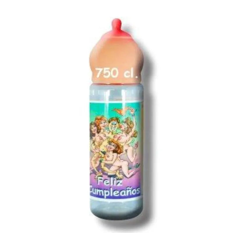 bouteille forme sein humoristique originale audacieuse festive enterrement vie jeune fille anniversaire durable réutilisable facile nettoyage capacité généreuse qualité sécurisée