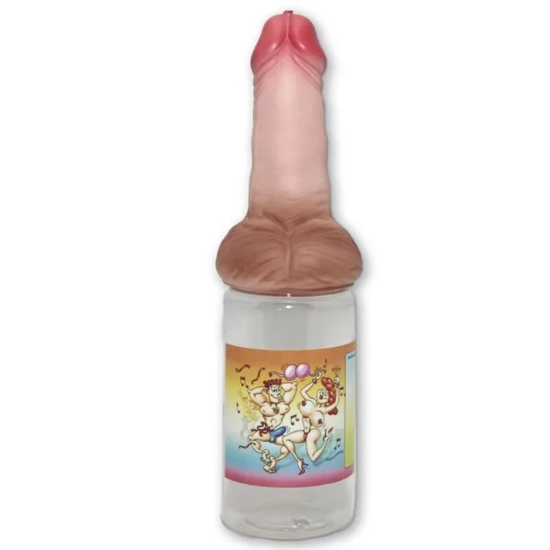 bouteille forme pénis humoristique originale festive enterrement vie jeune fille réutilisable plastique alimentaire sécurisée capacité standard cadeau insolite