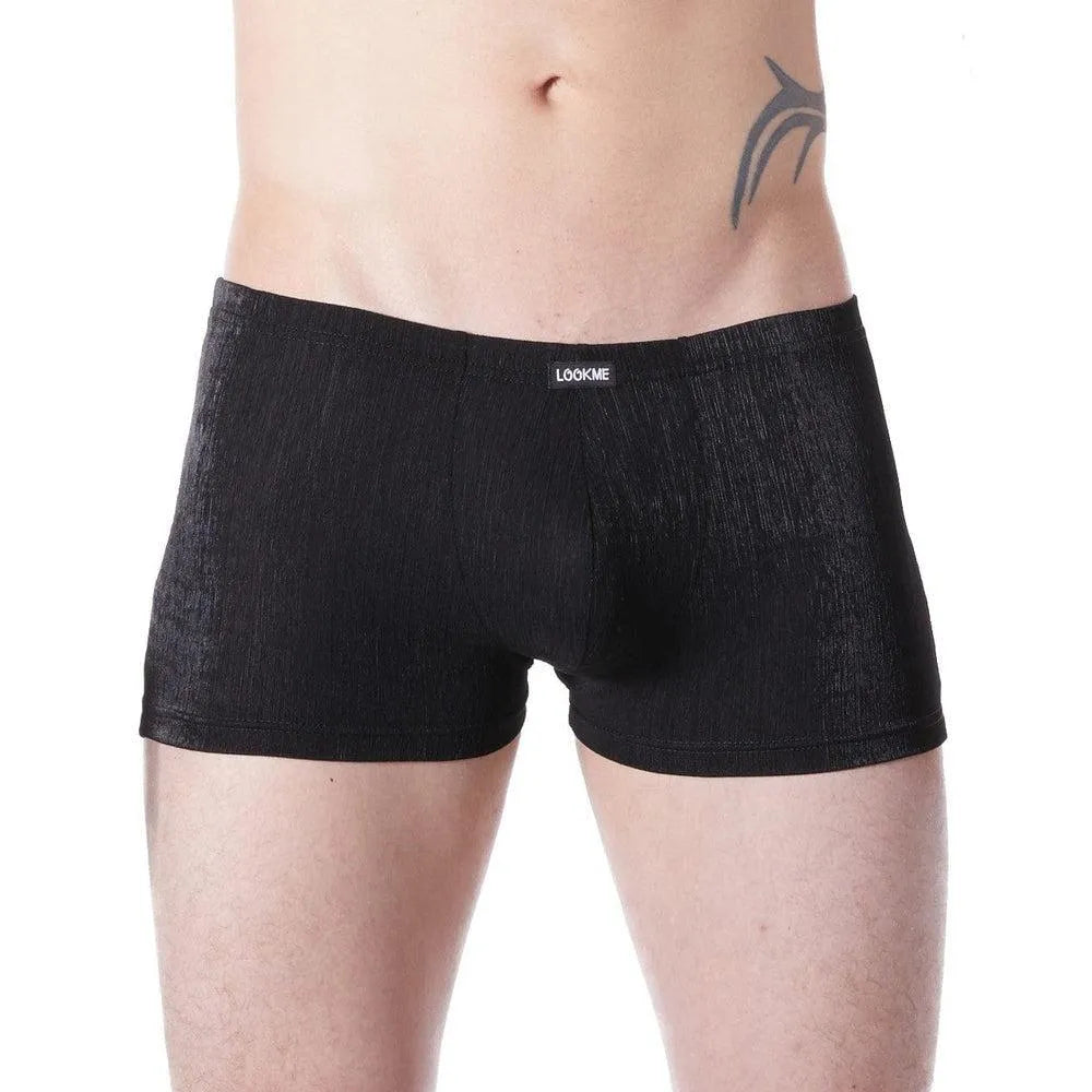 boxer homme noir confortable sexy extensible doux respirant résistant souple ajustement coupe élégant séduisant durable lisse polyamide élasthanne