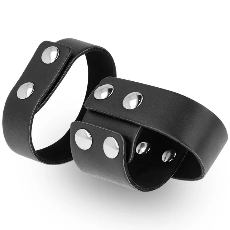 bracelet cuir véritable fétichiste sans nickel hypoallergénique acier inoxydable robuste élégant luxueux ajustable confortable résistant discret sécurisé artisanal prestigieux