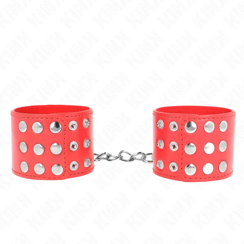 bracelets cuir véritable confort rembourré réglable boucles métalliques anneaux renforcés robustesse durabilité esthétique élégant sophistiqué sécurisé ajustable polyvalent débutant expérimenté