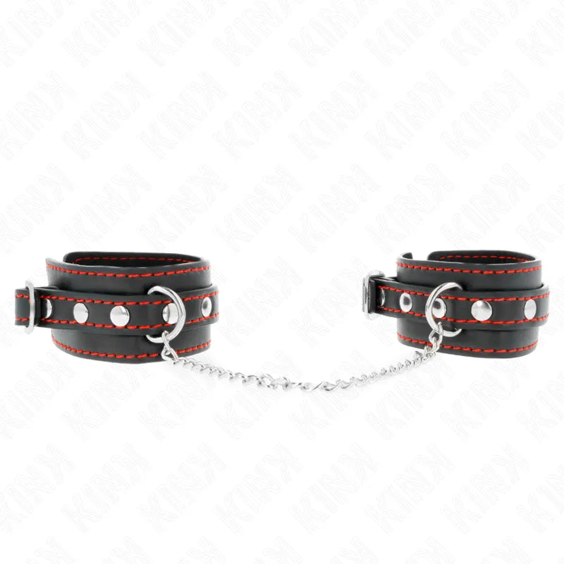 Bracelets cuir véritable raffiné haute qualité robustes confort rembourrés ajustables boucles résistantes élégants sophistiqués polyvalents sécurisés sensuels durables