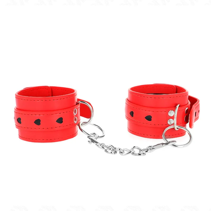 bracelets BDSM cuir végétalien premium confort rembourré doublure douillet ajustable sécurisé boucles résistantes personnalisable couleurs durable élégant sophistiqué polyvalent