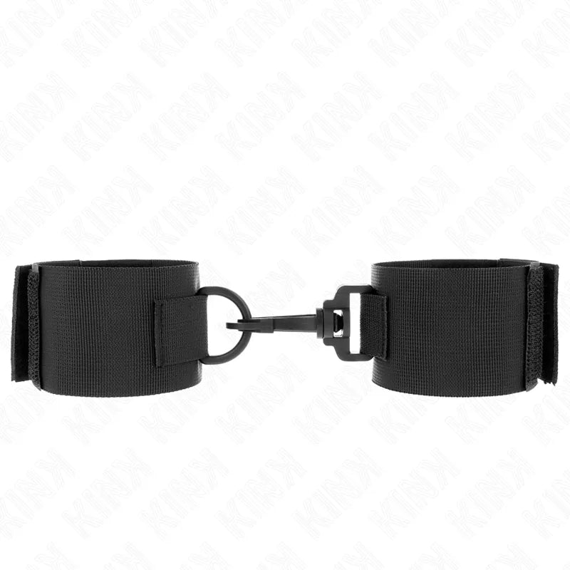 bracelets cuir bdsm confort sécurité rembourrage intérieur réglable boucles métalliques velcro végétalien véritable élégant robuste maintien durable anneaux fixation polyvalent