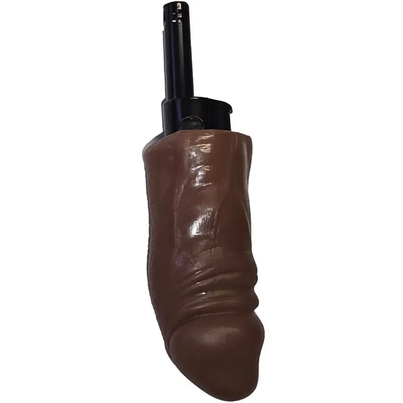 briquet barbecue forme pénis mulâtre rechargeable original amusant humoristique festif coquin érotique compact léger portable durable décoratif insolite