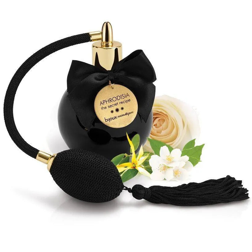 brume corporelle sensuelle sans alcool parfumée envoûtante voluptueuse florale ylangylang jasmin roses soyeuse délicate sophistiquée apaisante sensorielle