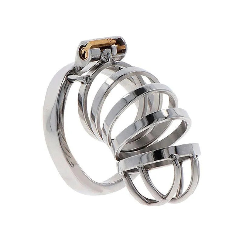 cage chasteté acier inoxydable sécurité confort ergonomique discret verrouillage sécurisé réglable ajustable durable robuste hygiénique finitions polies anatomique