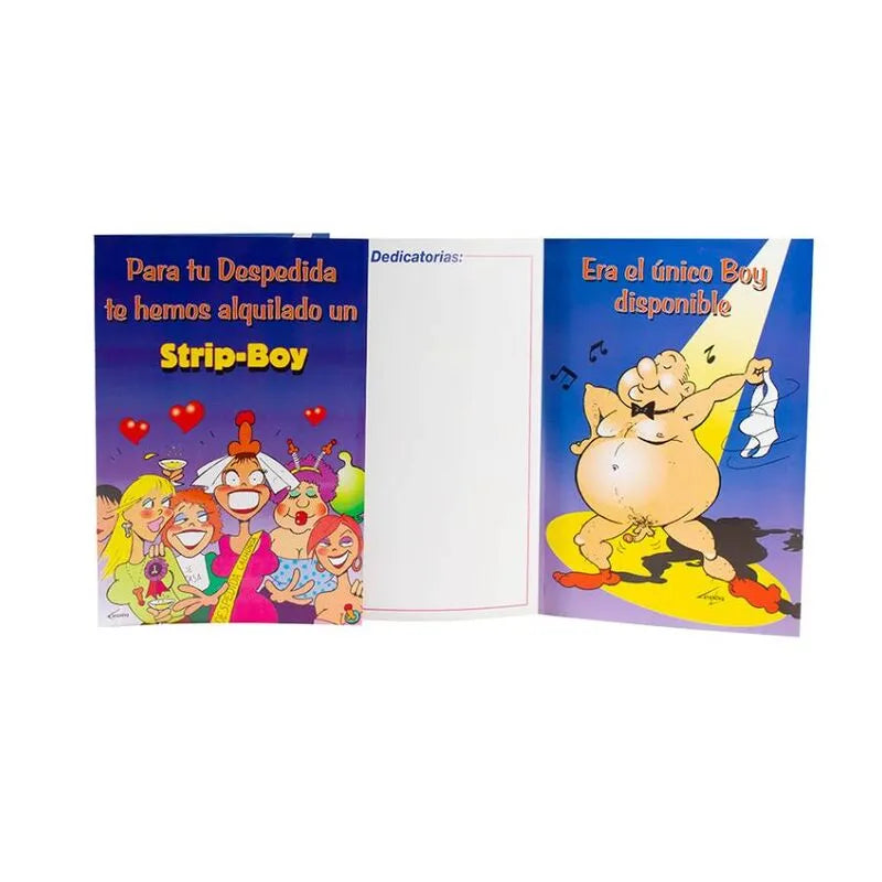 carte vœux érotique EVJF Femarvi humoristique sensuel anniversaire enterrement soirée festive originale espagnole textes piquants ludique