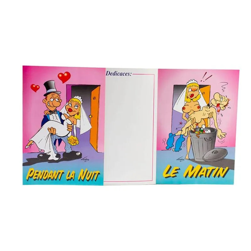 carte érotique humoristique piquante sensuelle complice conviviale originale ludique insolite cadeau EVJF Femarvi Valence accessible intime coquine amusante